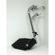 NEW SOLUTIONS Left- Invacare Footrest Tool-Free Adjustable Wheelchair- 12 x 8 x 4 in. FR411PL